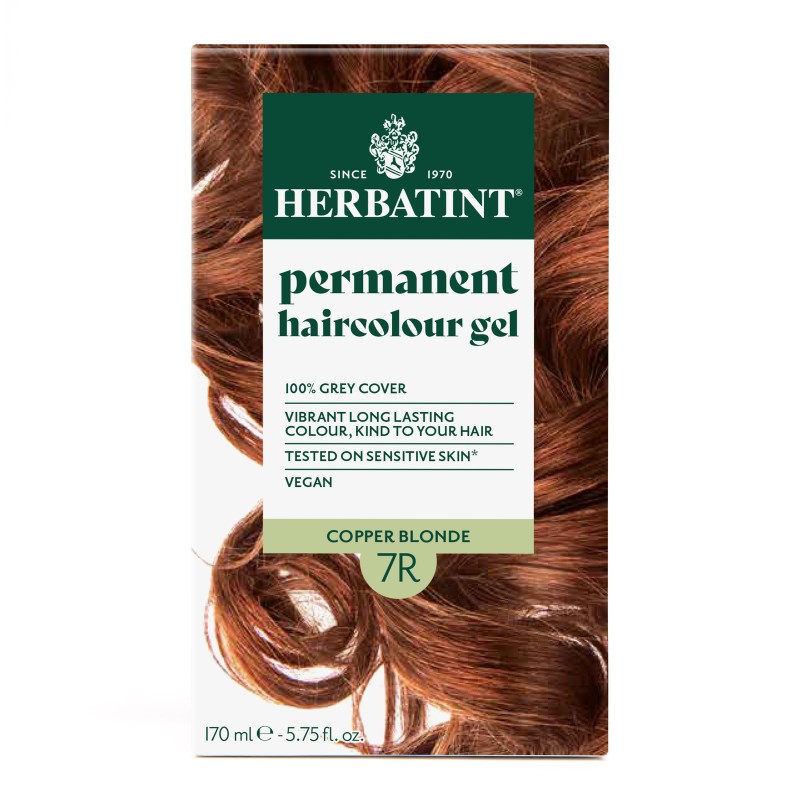 Herbatint plaukų dažai 7R varinis blondas, 150ml