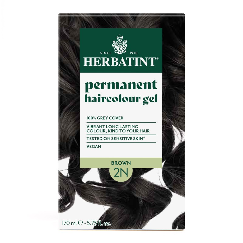 Herbatint plaukų dažai 2N tamsiai ruda, 150ml