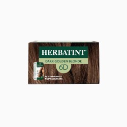 Herbatint plaukų dažai 6D tamsus auksinis blondas, 150ml