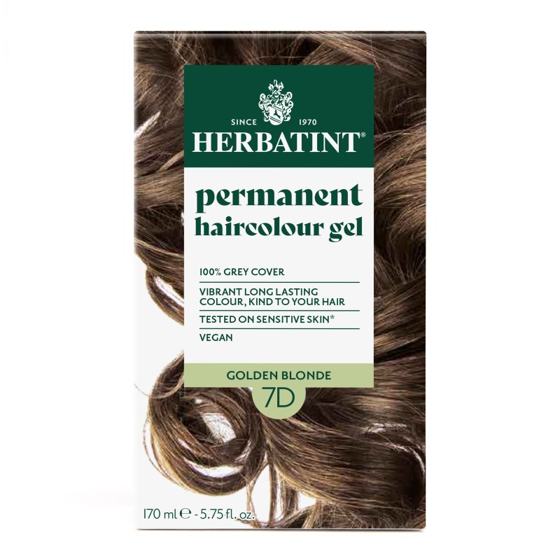 Herbatint plaukų dažai 7D auksinis blondas, 150ml